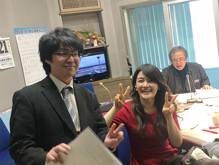 181221radio-2jpg お馴染み『工藤じゅんきの十人十色』出演！